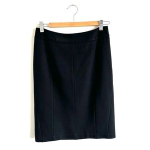 Black pencil skirt